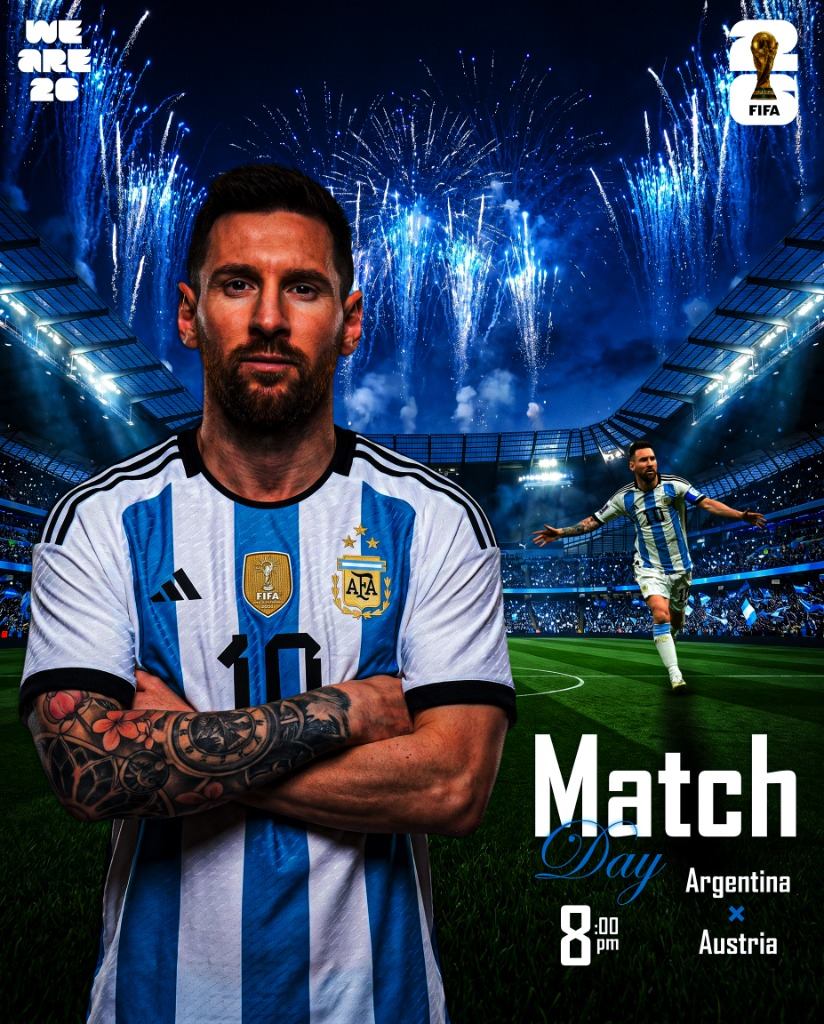 Match Day — Argentina vs Austria