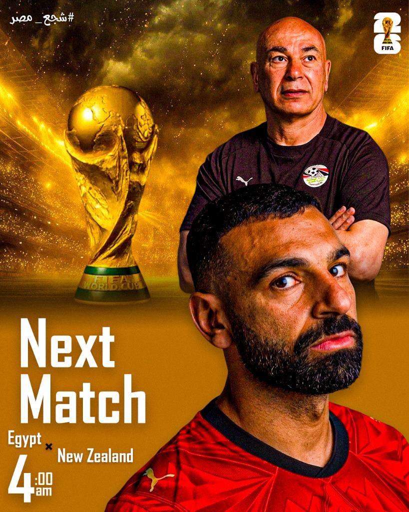 Match Day — Egypt vs New Zealand