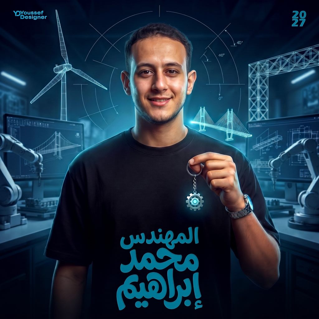 المهندس محمد إبراهيم – بوستر معلم الرياضيات (شريحة 1 من 2)