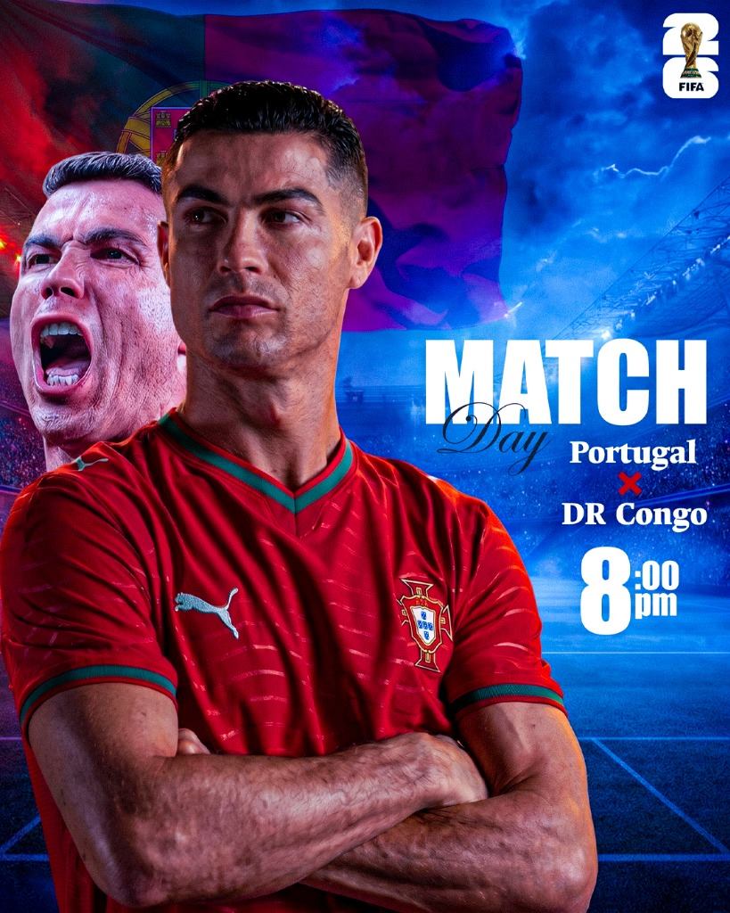 Match Day — Portugal vs DR Congo