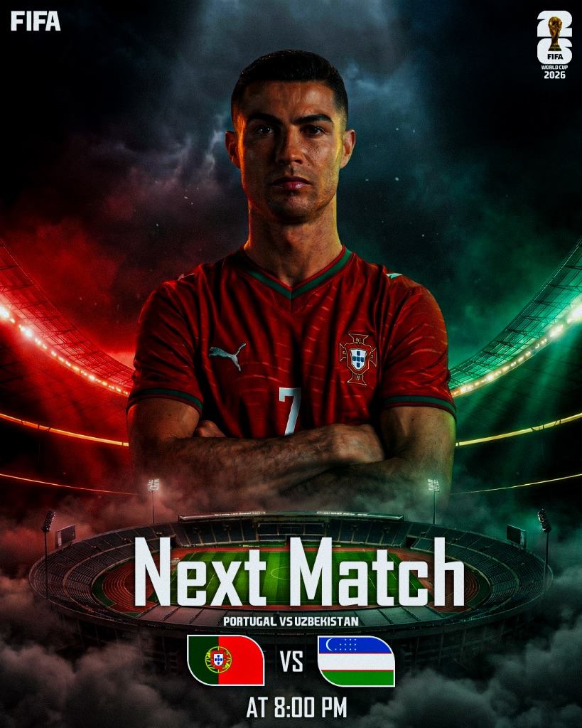 Match Day — Portugal vs Uzbekistan